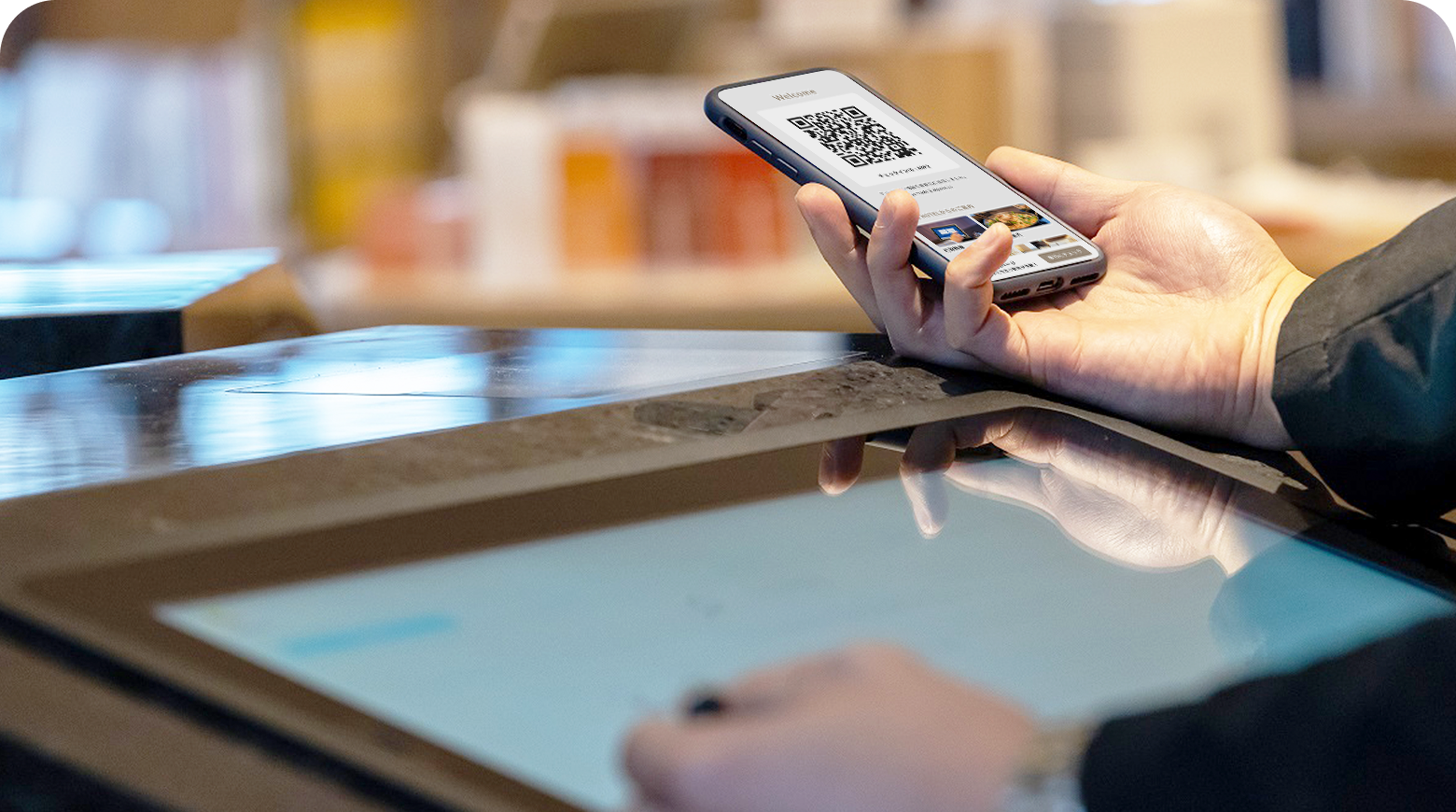 自動チェックイン機